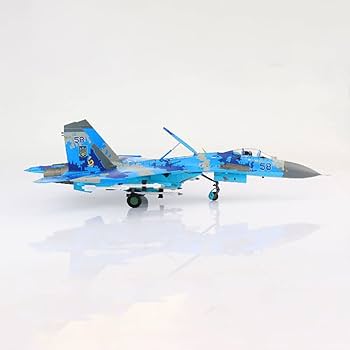 Amazon.co.jp: 1/72ウクライナ空軍SU-27 Bフランカーファイターモデル