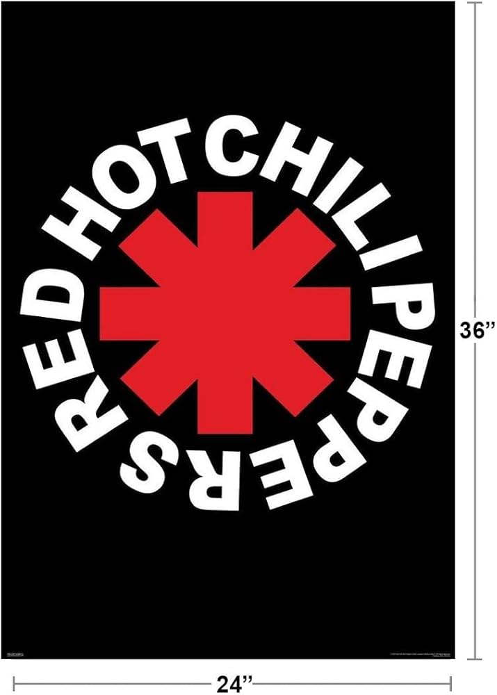 Amazon.com: Red Hot Chili Peppers - Logo - Maxi Poster - 61 cm x