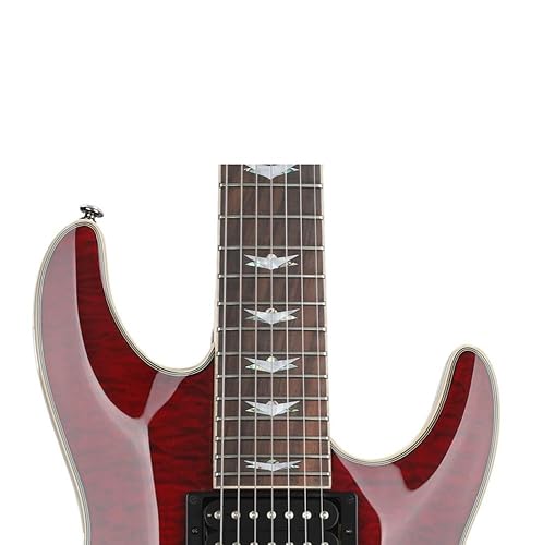 Amazon.com: Schecter Omen Extreme-7 Electric Guitar - Black Cherry