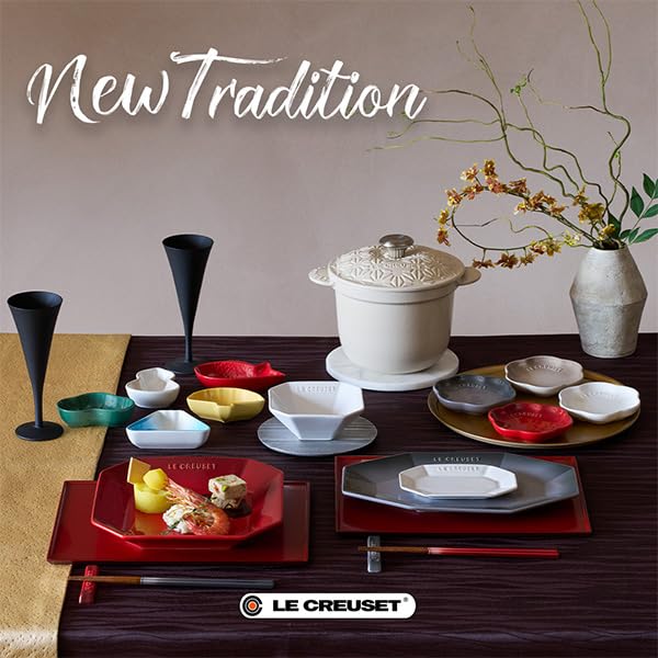 Amazon.co.jp: ル・クルーゼ(Le Creuset) 皿 オクタゴン スクエア