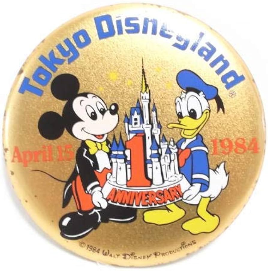 Amazon | 東京ディズニーランド 1周年記念 1984年 ミッキー＆ドナルド