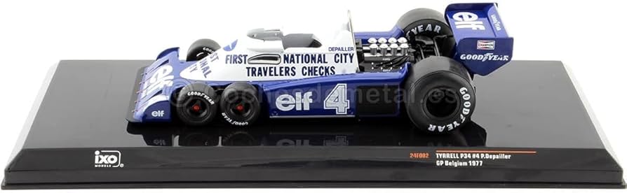 Amazon.co.jp: イクソ(IXO) F1 ミニカー 1/24 ティレル TYRRELL P34/2