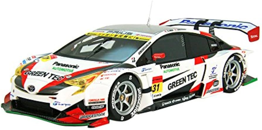 エブロ.トヨタPRIUスーパー。GT300.2015． EBBRO 1/43 TOYOTA PRIUS