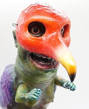 Amazon.co.jp: Kaiju Tan BIGBIRDMAN 緑 グリーン 血飛沫 付き ソフビ