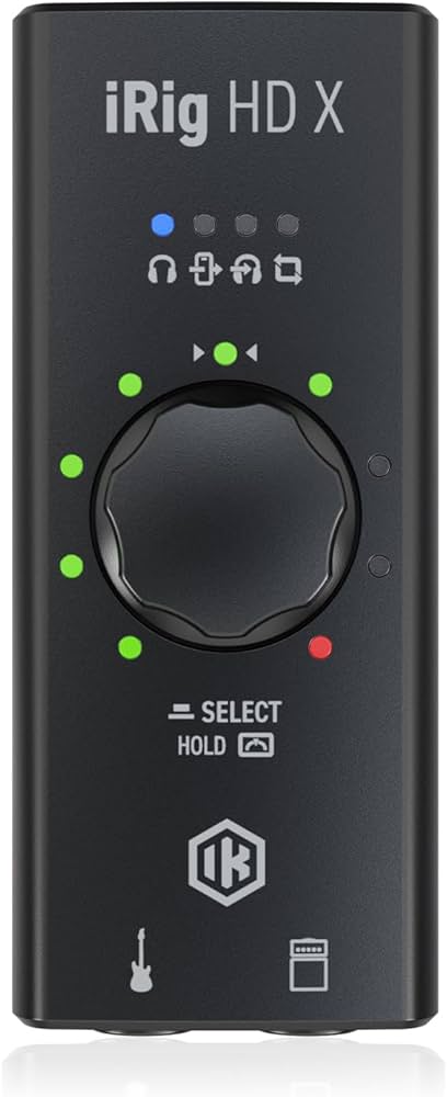 Amazon.com: IK Multimedia iRig HD X Guitar Audio Interface - 96