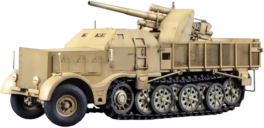 Amazon | トランペッター 1/35 ドイツ 18tハーフトラック 88mm対空自走
