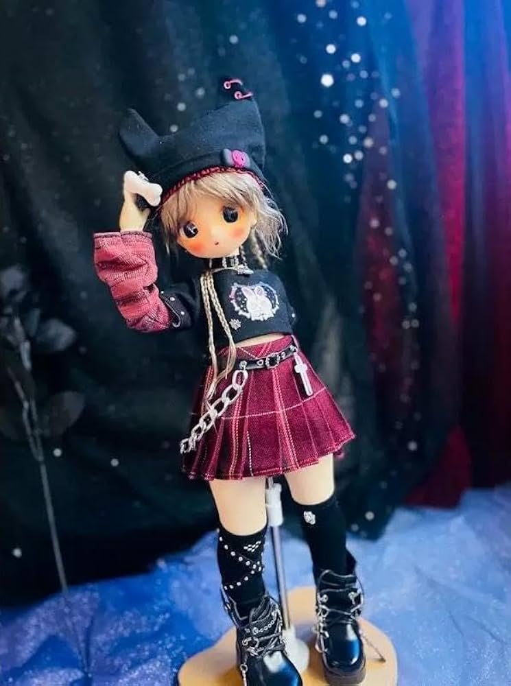 Amazon.co.jp: ディーラー製 ドール服 洋服 MDD服 ドール服 地雷系