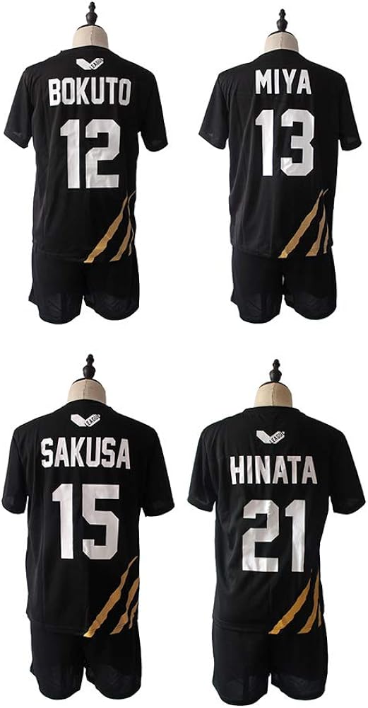 Amazon.co.jp: ハイキュー MSBY Tシャツ コスプレ衣装 日向翔陽 宮侑