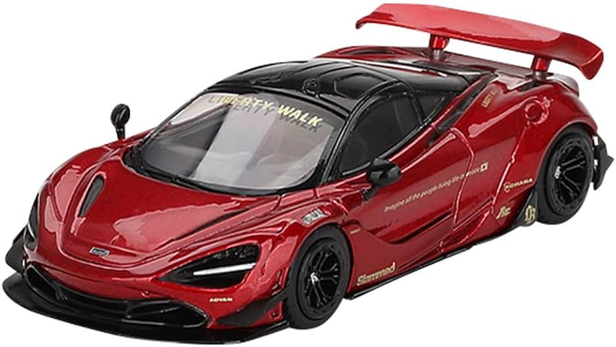 Amazon | MINI GT 1/64 マクラーレン 720S LB☆Works ジェムレッド (右