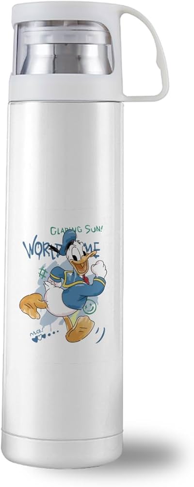 Amazon｜水筒 ドナルドダック 魔法瓶 ステンレスボトル マグボトル