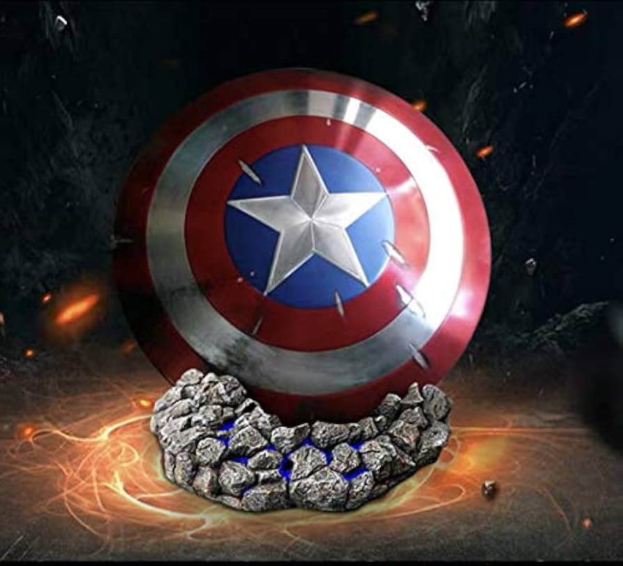 Amazon.co.jp: マーベル キャプテン・アメリカの盾 フィギュア 海外