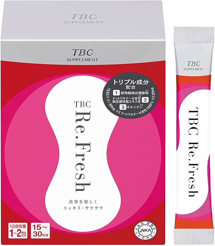 Amazon | TBC サプリメント リ.フレッシュ 30包（1日1～2包目安 15～30