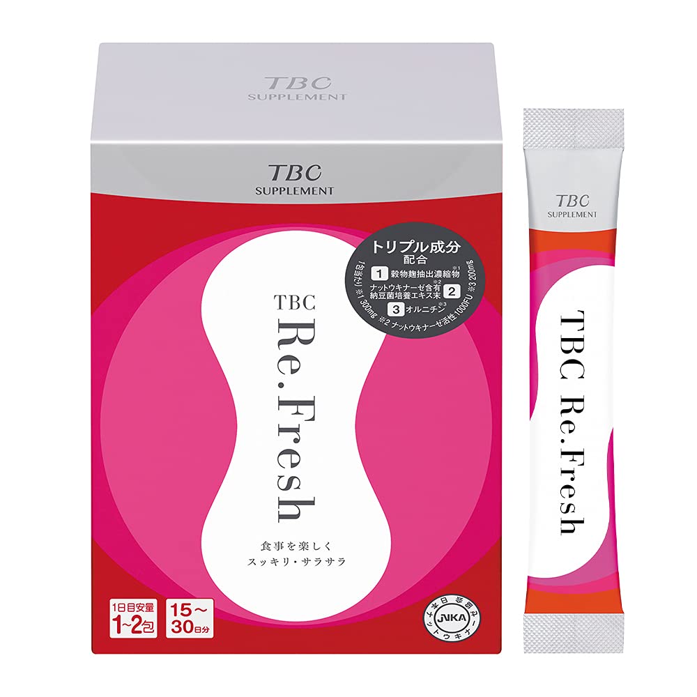 Amazon | TBC サプリメント リ.フレッシュ 30包（1日1～2包目安 15～30
