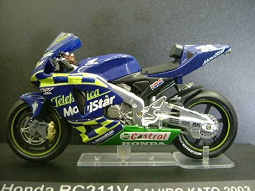 Amazon | IXO/イクソ 1/24スケール ホンダ RC211V 2003 加藤大治郎