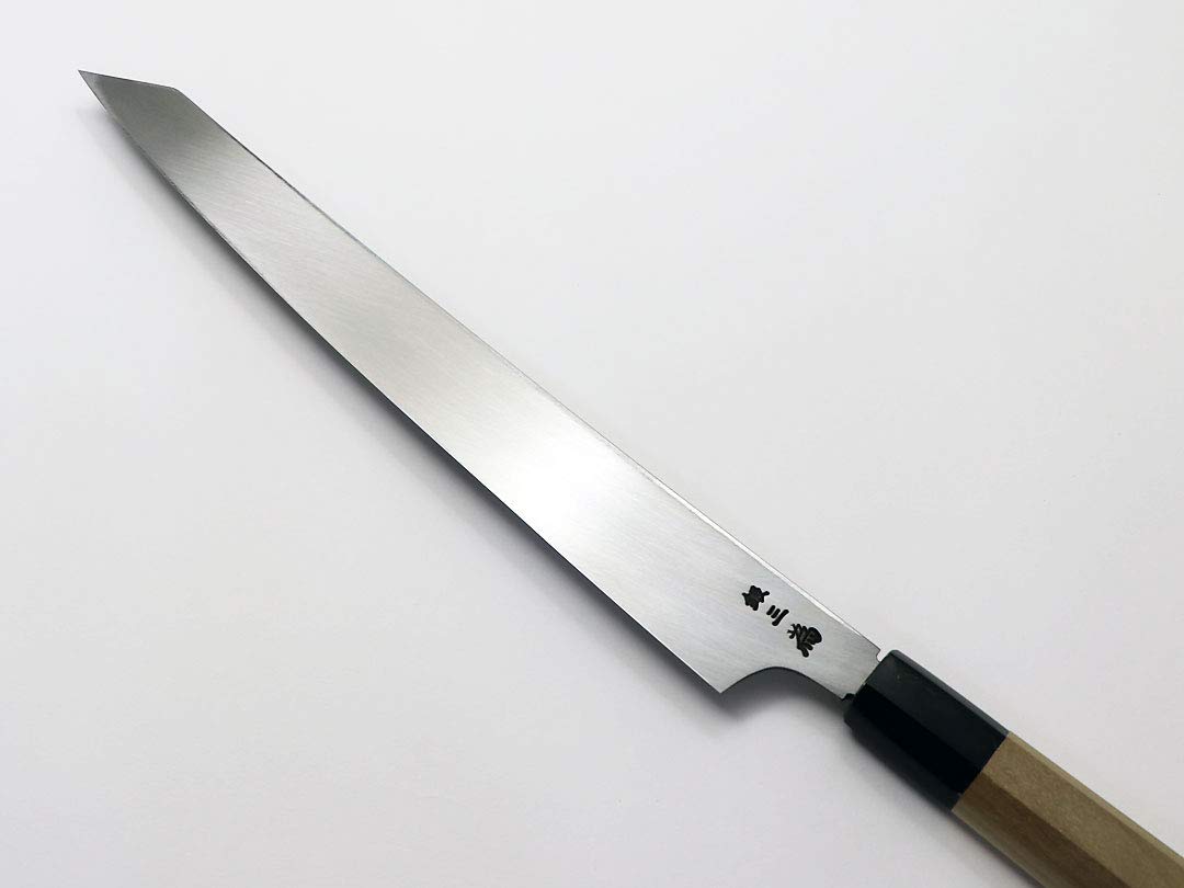 銀三 勘所切付柳刃包丁 300㎜ 尺0寸 【公式通販】