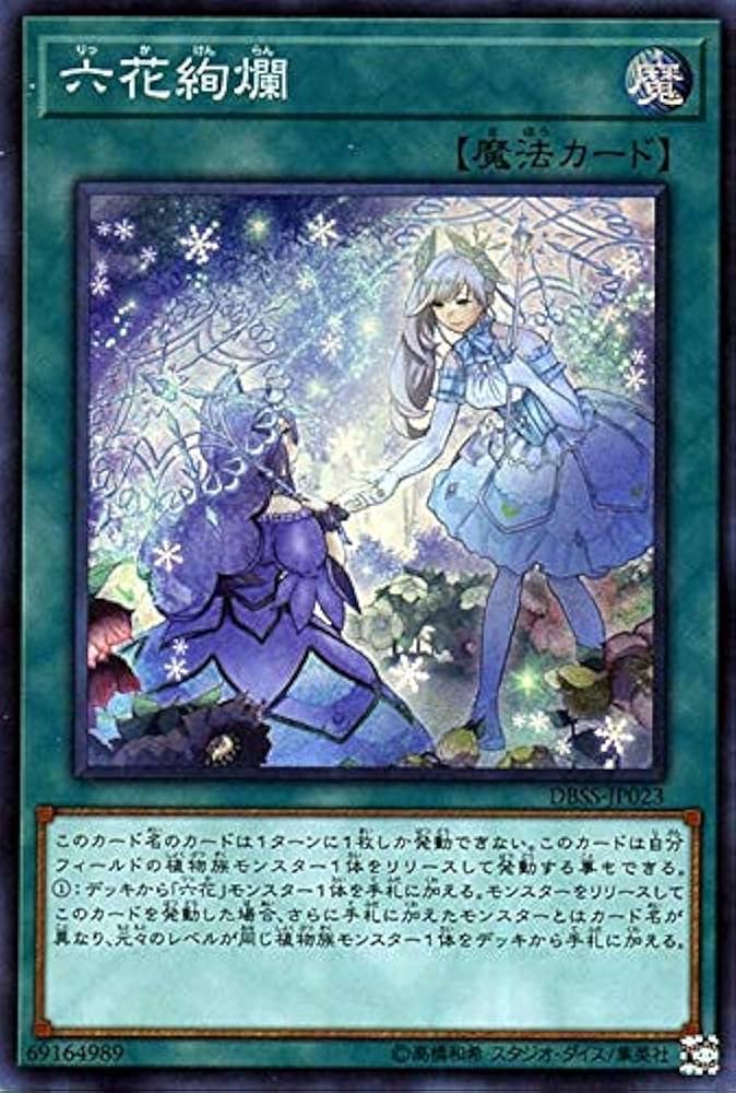 Amazon.co.jp: 遊戯王カード 六花絢爛(スーパーレア) シークレット