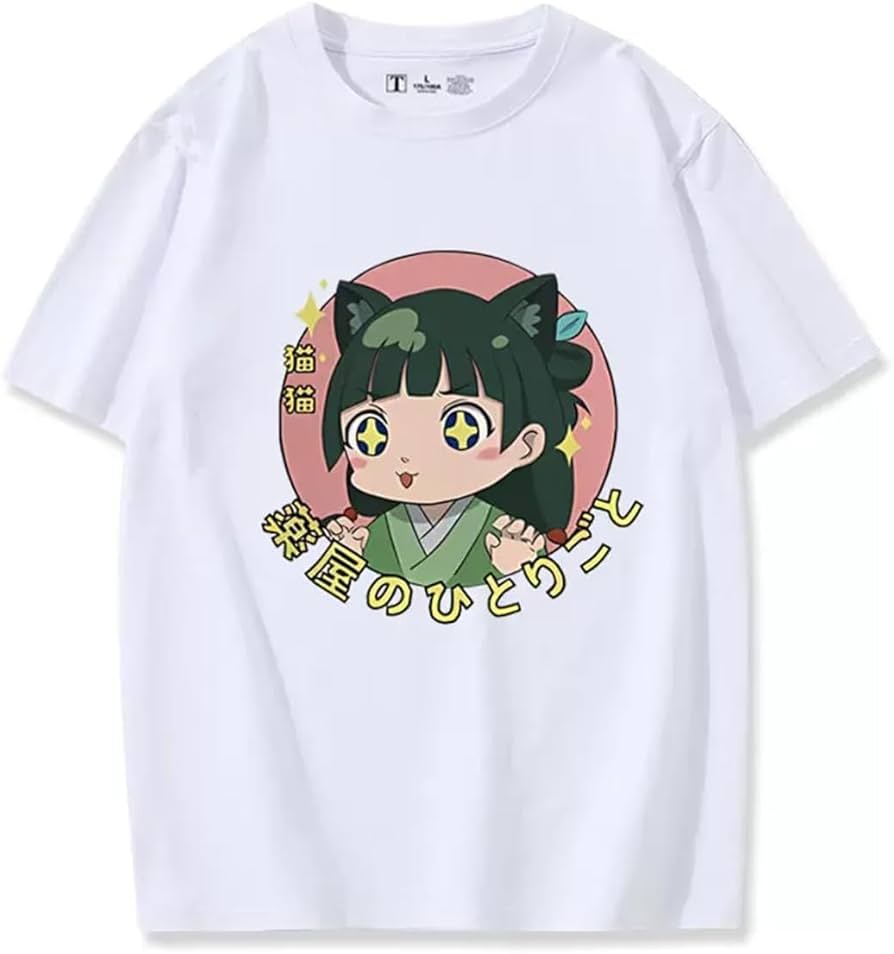 Amazon.co.jp: 薬屋のひとりごと tシャツ 半袖 丸首 夏服 トップス