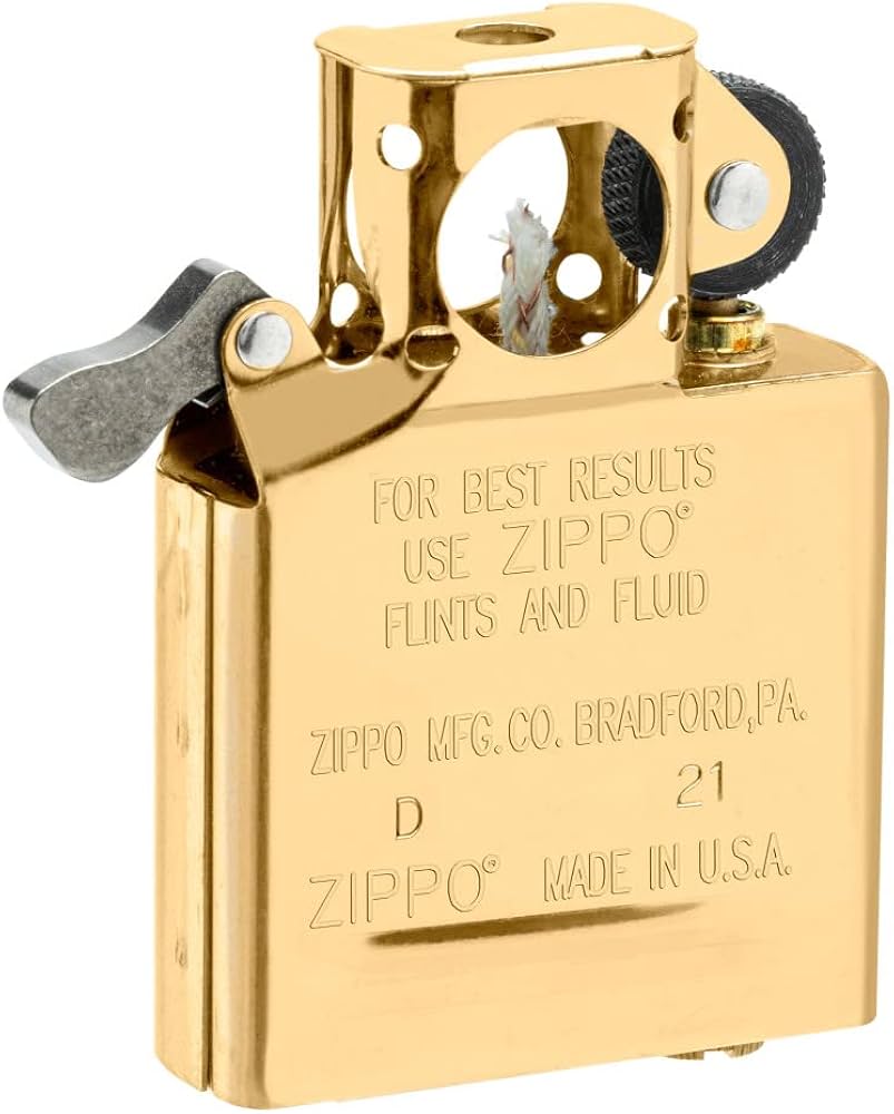 Amazon.co.jp: Zippo Gold Flashed Pipe Insert : ファッション