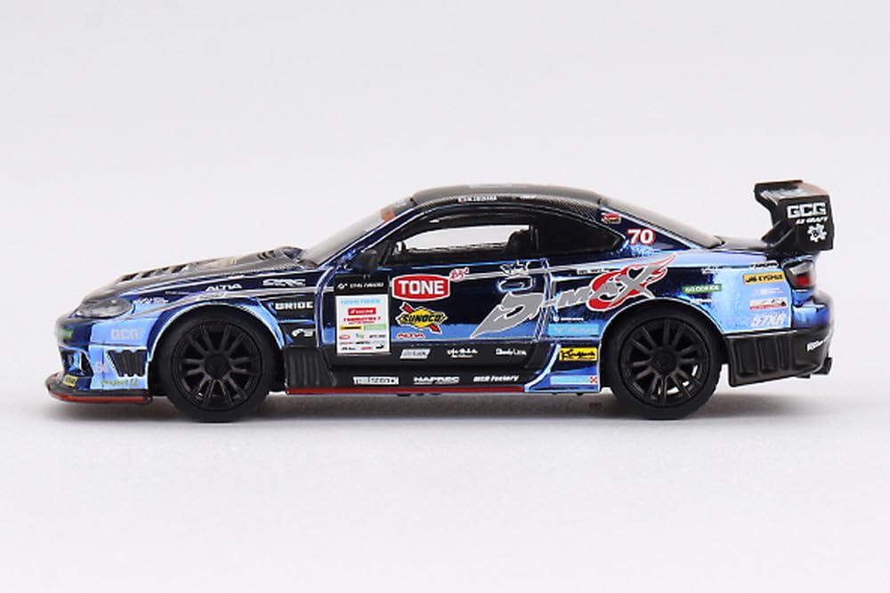 Amazon | MINI GT 1/64 Nissan シルビア (S15) D1 GP 2023#70 D-MAX