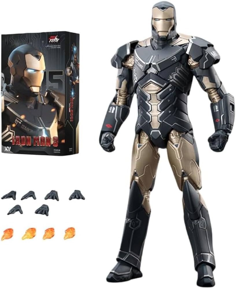 Amazon.co.jp: 「AC] 中動玩具 ZHONGDONG ZDTOYS 1/10 アイアンマン