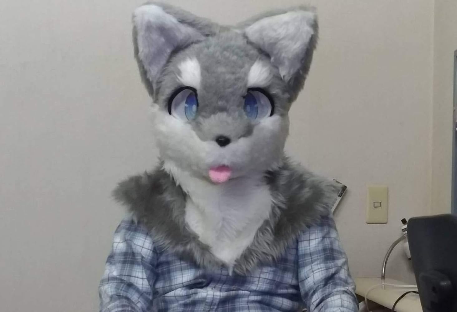 Amazon.co.jp: ケモノ 着ぐるみ ヘッド FURSUIT 1/1 コスプレ ファー