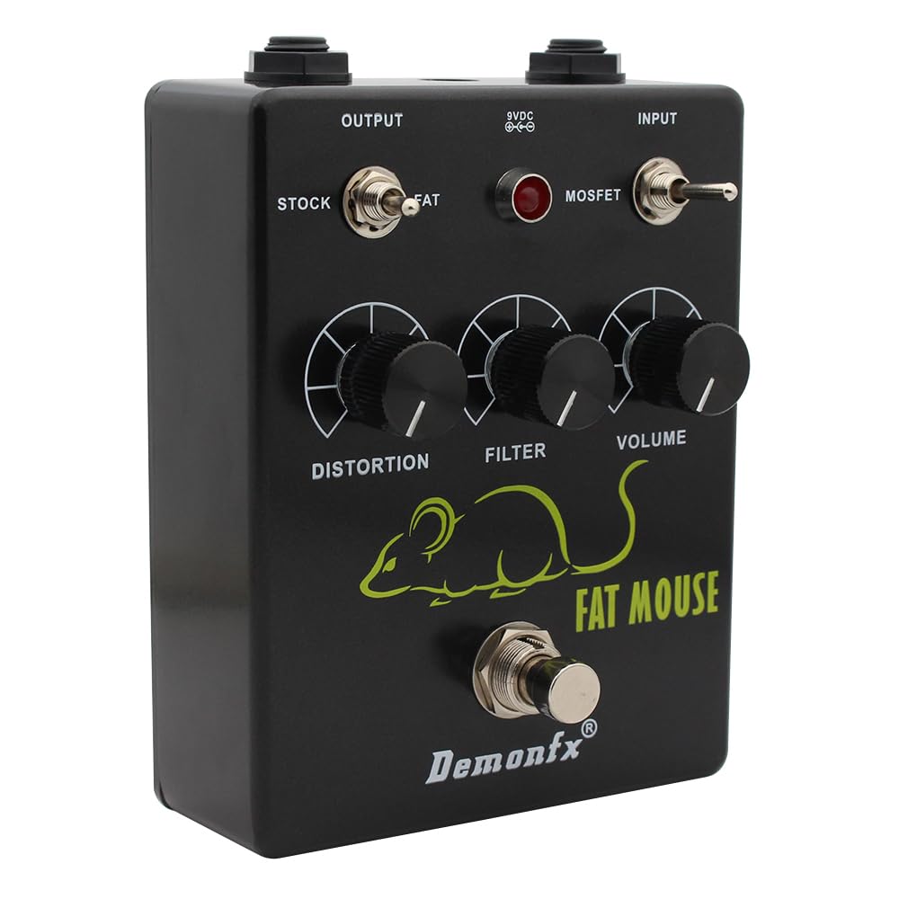Amazon.com: Demonfx FAT MOUSE Distortion w/Filter Option : Musical