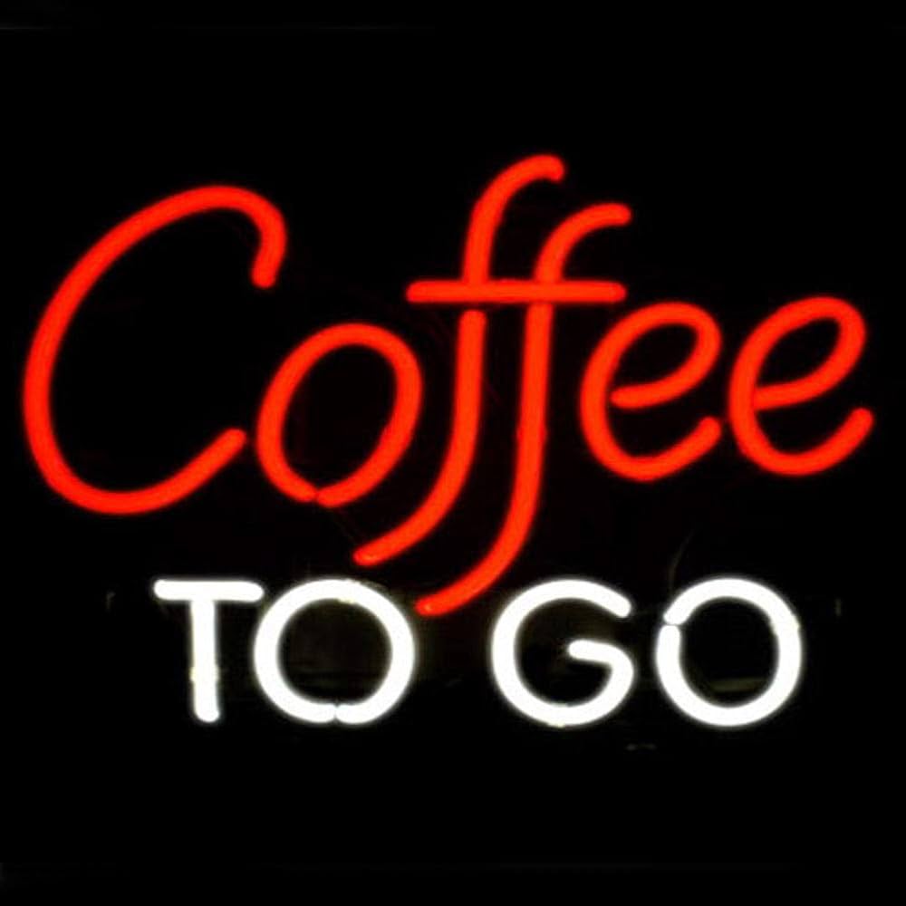 Amazon | ネオンサイン Coffe To Go NEON SIGNO ディスプレイ サイン