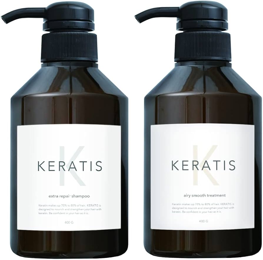 Amazon | KERATIS repair ケラチン シャンプー トリートメント 各 400g