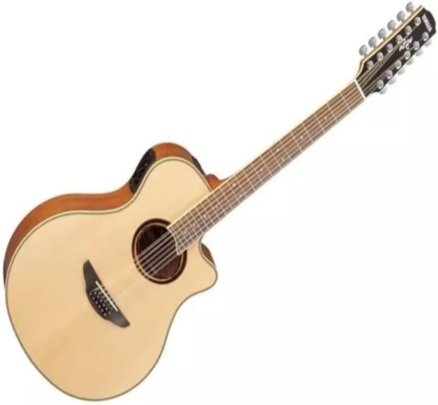 Amazon.com: Yamaha APX700II-12 12-String Thinline Cutaway Acoustic