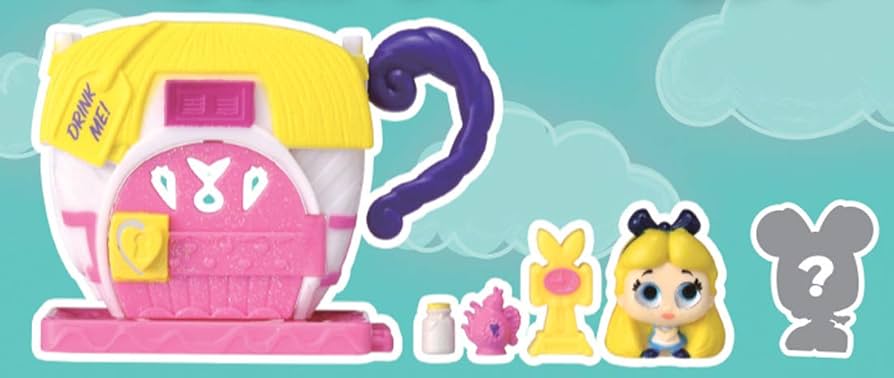 Amazon.co.jp: ディズニー ドアラブル ルームドアセット アリス ティー