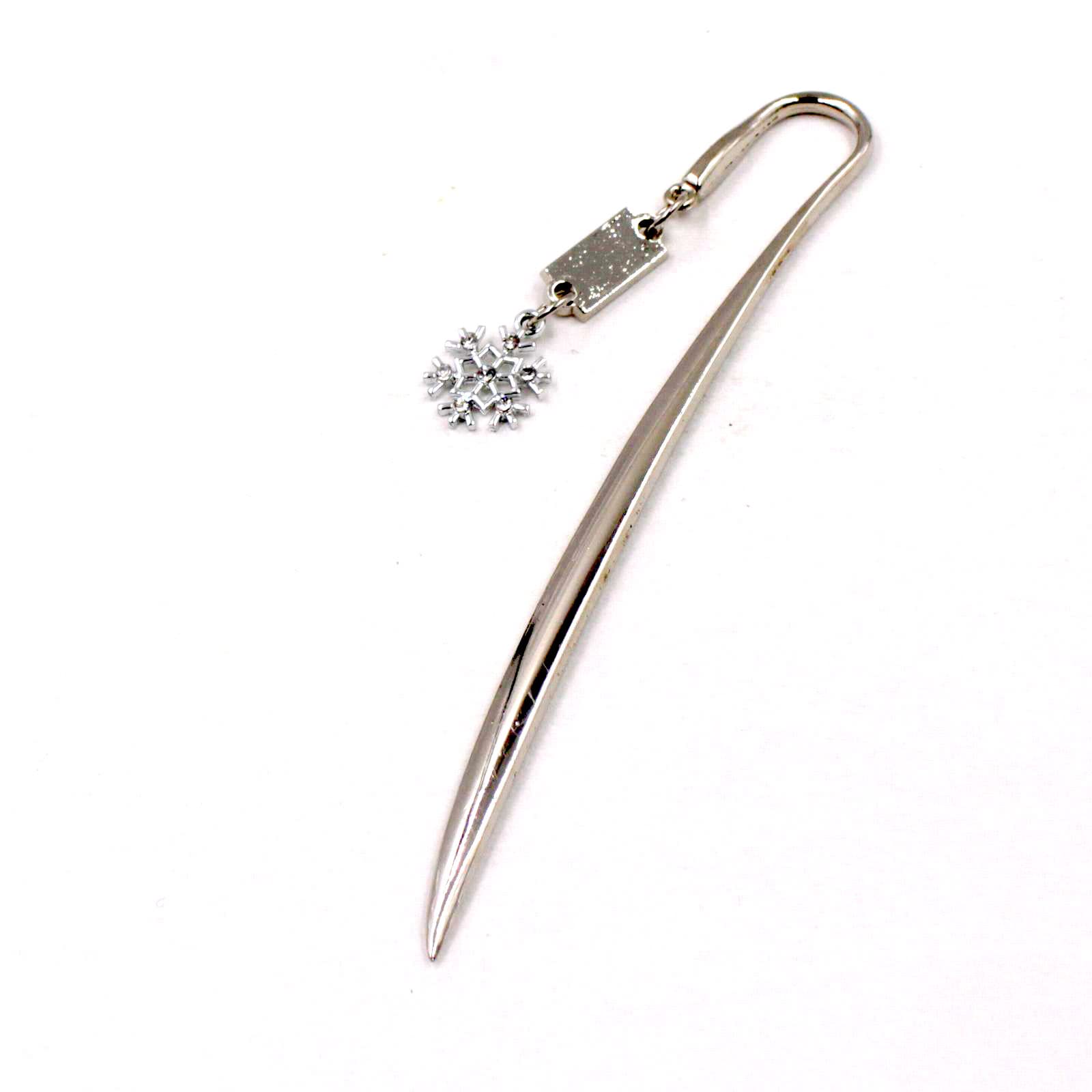 Amazon | JomMart メタルブックマーカー 金属 しおり 読書 雪 HK0481