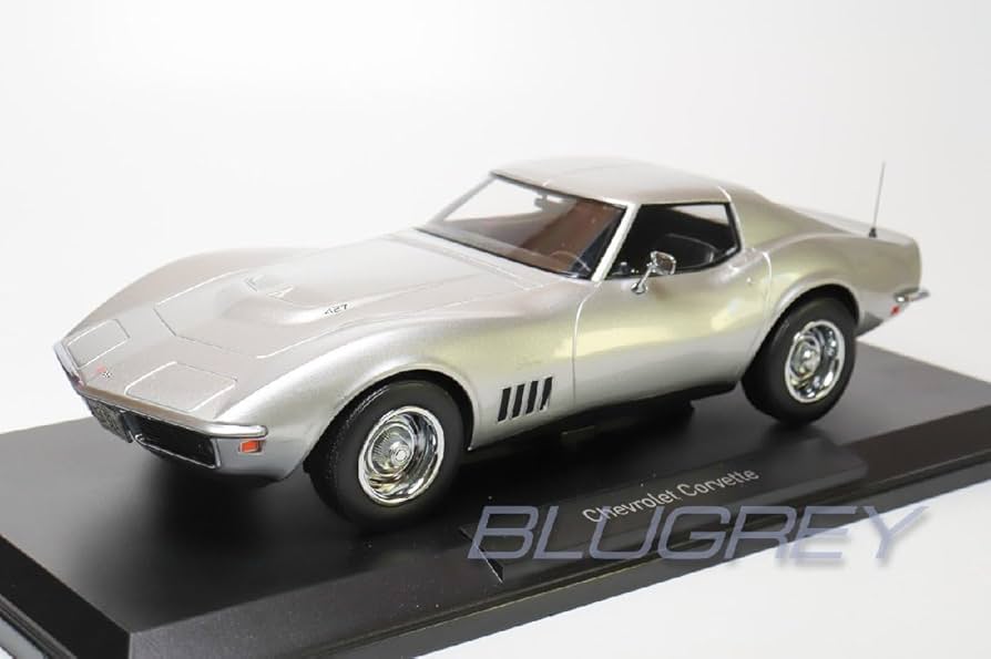 Amazon | ノレブ 1/18 シボレー コルベット C3 1969 シルバー NOREV