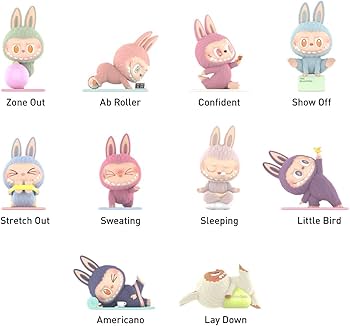 Amazon | POP MART THE MONSTERS Lazy Yogaシリーズ【アソートボックス