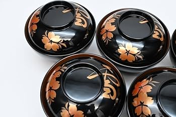 Amazon.co.jp: 輪島塗 五島屋謹製美術漆芸苑 椀 見事な 煮物椀 塗師