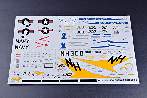 Amazon | トランペッター 1/32 米海軍 USS A-7E コルセアII 攻撃機