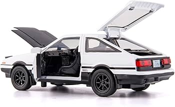 Amazon.com: BDTCTK 1/32 AE86 Initial D Model Car, Zinc Alloy Pull