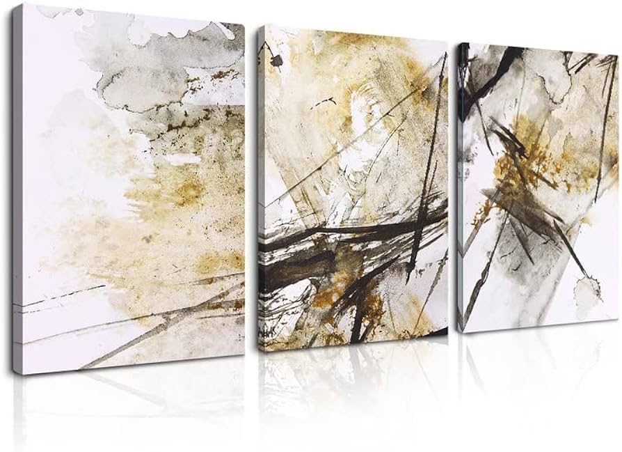 Amazon.co.jp: アートパネル 抽象 3枚セット飾り絵 抽象画 ポスター