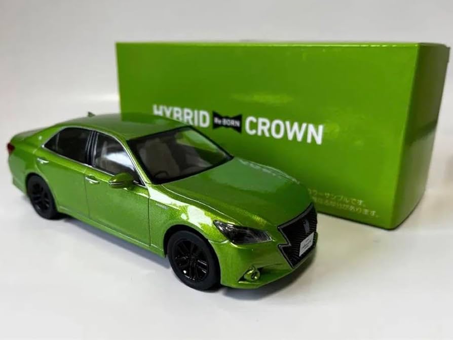 Amazon.co.jp: 210系 トヨタ クラウンアスリート ミニカー 若草色