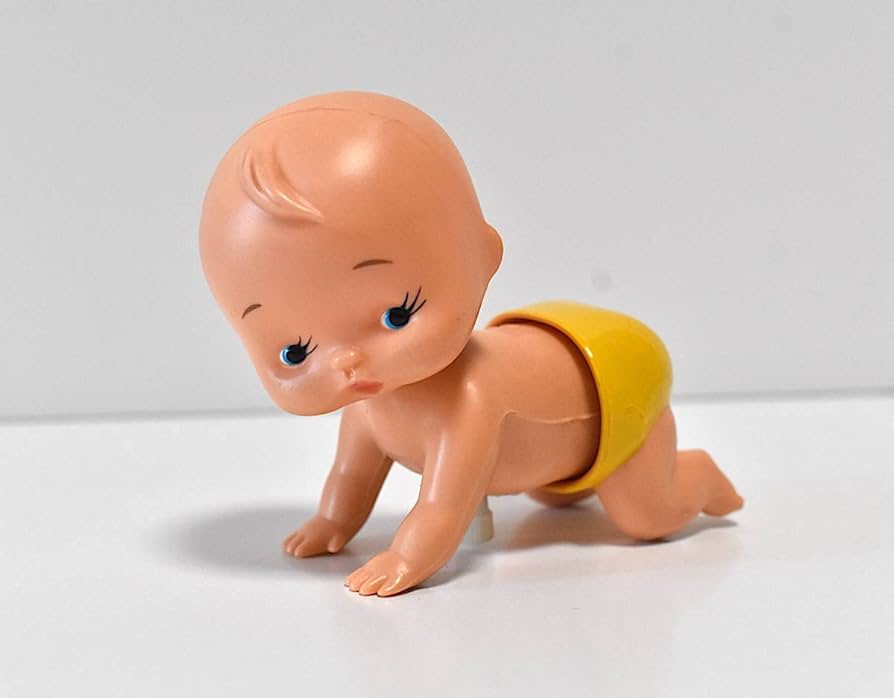 Amazon.co.jp: ゼンマイ おもちゃ 当時物 TOMY トミー ： ハイハイ