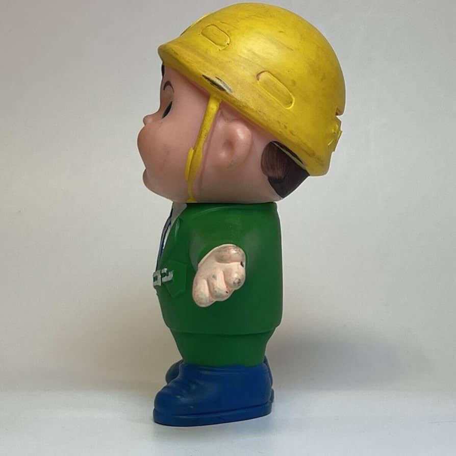 Amazon.co.jp: 大成建設 ビンテージ ソフビ 貯金箱 ハルコン坊や