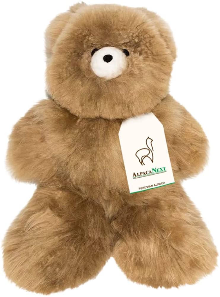 Amazon.com: AlpacaNext Soft and Cuddly Baby Alpaca Teddy Bear - 18
