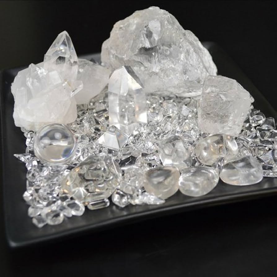 Amazon.co.jp: NO-5極上浄化セット 天然本水晶【高級クリスタル】浄化