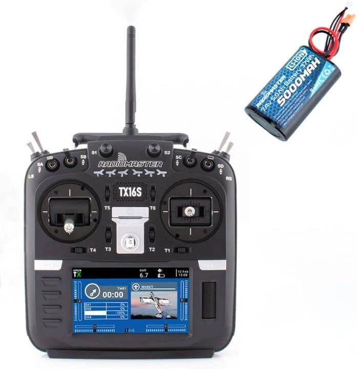 Amazon.com: Xiangtat RadioMaster TX16S MK2 V4.0 Hall Gimbal 2.4G