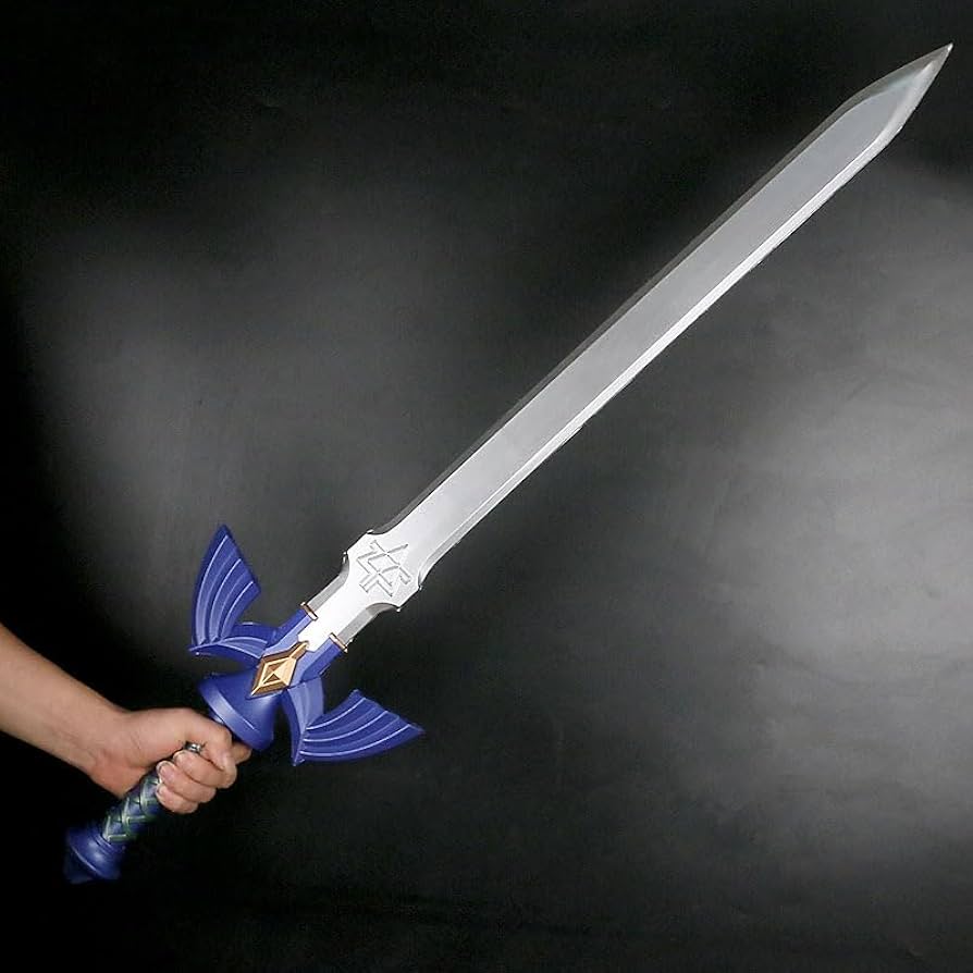 Amazon.co.jp: リンク マスターソード 剣 コスプレ パープル