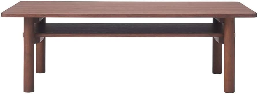 Amazon.co.jp: 無印良品 木製ローテーブル・ウォールナット材 幅110