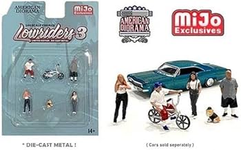 Amazon | アメリカン ジオラマ 1/64 フィギア ローライダー 3 American