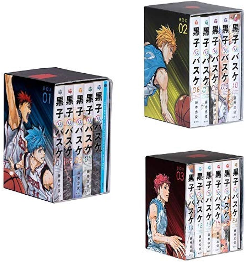 Amazon.co.jp: 黒子のバスケ 文庫BOX 特典付き (ジャンププレミアムBOX