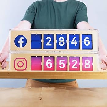 Amazon | Smiirl Instagramフォロワーカウンター - Wifi接続付き