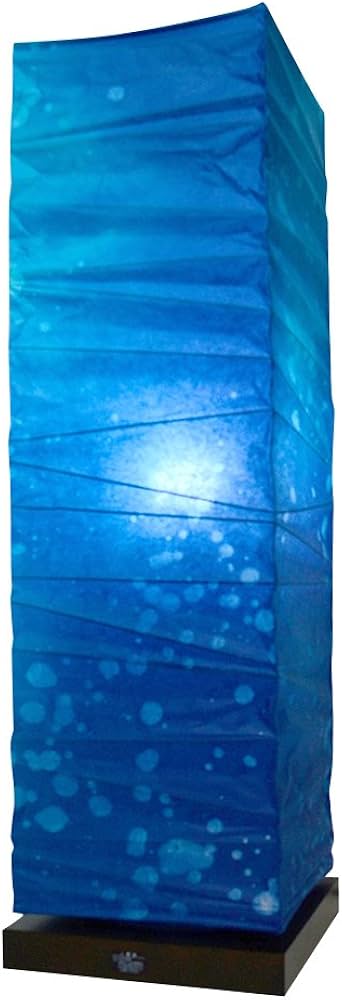 Amazon | 美濃和紙製 モダンインテリア照明 スタンド型フロアライト四