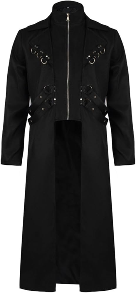Amazon.co.jp: [veolaimy] 中世 ロングコート メンズ ゴシック